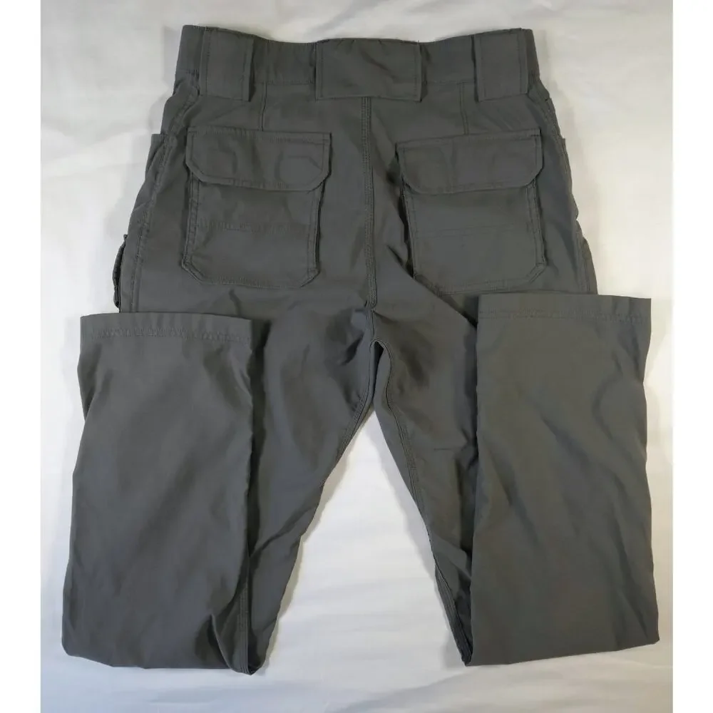 Duluth Trading Co Cargo Pants Mens 32x34 Gunmetal Grey Lightweight Active